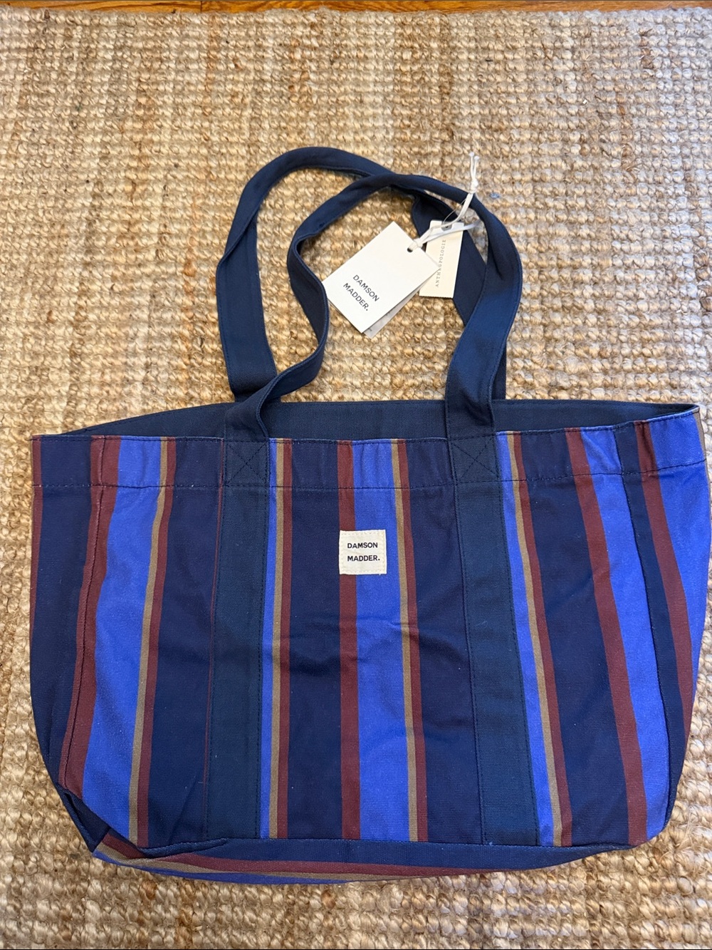 Damson madder tote